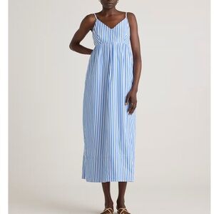 Quince 100% Organic Cotton Sleeveless Maxi Dress Medium NWT